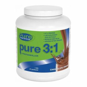 Pure Sport Nutrition pure 3:1 1kg Chocolate Cream