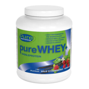 Pure Sport Nutrition pure WHEY+ 1kg Wild Strawberry Vanilla