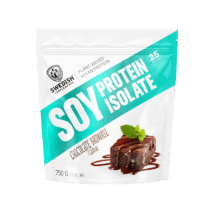 Swedish Supplements Soy Protein Isolate 750g Chocolate Brownie