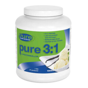 Pure Sport Nutrition pure 3:1 1kg Vanilla Icecream