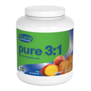 Pure Sport Nutrition pure 3:1 1kg Mango/Orange