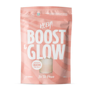 HEEY Boost & Glow Creatine + Coll-egan® Ice Tea & Peach