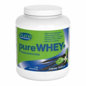 Pure Sport Nutrition pure WHEY+  1kg Cream Vanilla