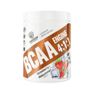 Swedish Supplements BCAA Engine - 400g Strawberry Midsummer